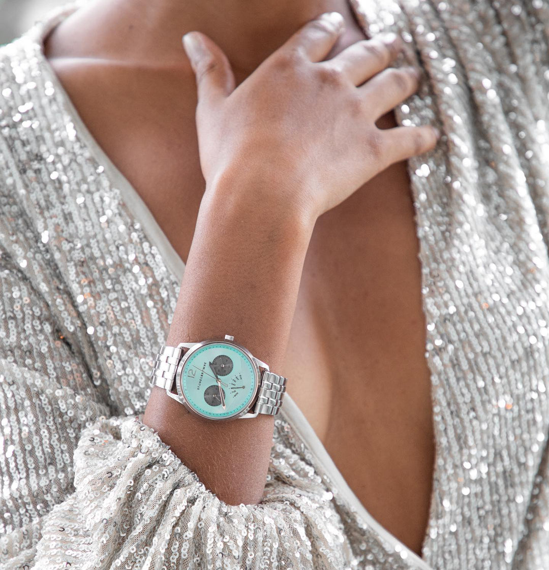 Meet Azure - A Refreshing Mint Green Watch for Minimalists Who Love a Splash of Blue